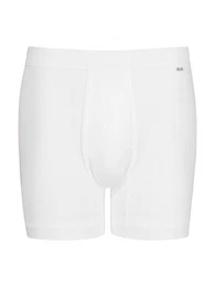 Retro Pants Herren Pant kurz mit Eingriff Cotton Double Rib (Stck, 1-St) mit eingriff