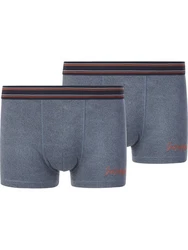 Jan Vanderstorm Slip REMBERT (Set, 2-St) Hellblau/Dunkelblau/Grau/Blau