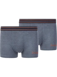 Jan Vanderstorm Slip REMBERT (Set, 2-St) Hellblau/Dunkelblau/Grau/Blau