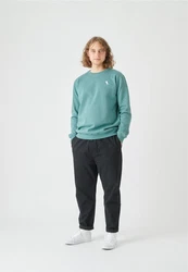 Cleptomanicx Sweatshirt Embro Gull blau/grn