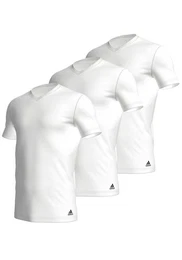 T-Shirt Active Flex Cotton (3er-Pack) mit V-Ausschnitt und legerer Passform
