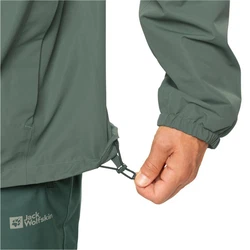 Jack Wolfskin Outdoorjacke Stormy Point Dunkelgrün/Grün