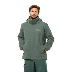 Jack Wolfskin Outdoorjacke Stormy Point Dunkelgrün/Grün