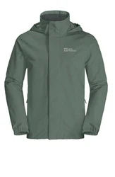 Jack Wolfskin Outdoorjacke Stormy Point Dunkelgrün/Grün