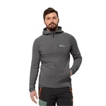 Jack Wolfskin Funktionsjacke BAISELBERG Dunkelgrau/Grau/Lila/Hellgrau/Orange