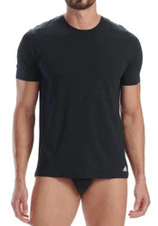 adidas Sportswear T-Shirt Active Flex Cotton (2er-Pack) Schwarz/Dunkelgrau