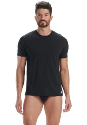 adidas Sportswear T-Shirt Active Flex Cotton (2er-Pack) Schwarz/Dunkelgrau
