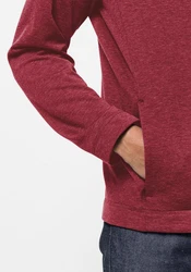 Jack Wolfskin Fleecejacke WALDSEE HOODED JKT Dunkelrot/Bordeaux/Rot