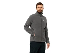 Jack Wolfskin Fleecejacke WINTERSTEIN FZ Dunkelgrau/Grau/Hellgrau