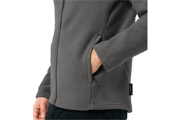 Jack Wolfskin Fleecejacke WINTERSTEIN FZ Dunkelgrau/Grau/Hellgrau
