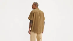Levi's Jeanshemd RELAXED FIT WESTERN Khaki/Beige/Dunkelgrün