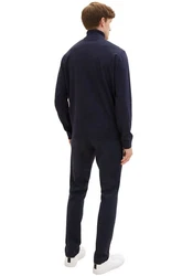 TOM TAILOR Chinohose Travis Slim Dunkelblau/Blau