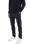 TOM TAILOR Chinohose Travis Slim Dunkelblau/Blau