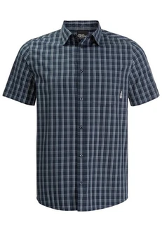 Jack Wolfskin HOT SPRINGS SHIRT Blau/Dunkelblau/Grau/Hellblau
