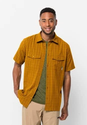 Jack Wolfskin Funktionshemd THOMPSON SHIRT MEN Braun/Gelb