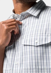 Jack Wolfskin Funktionshemd THOMPSON SHIRT MEN Hellgrau/Grau/Dunkelgrau/Weiß