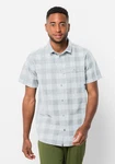 Jack Wolfskin Funktionshemd HIGHLANDS SHIRT Grau/Hellgrau/Blau