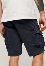 Superdry Herren Cargo Core Shorts Dunkelblau/Blau