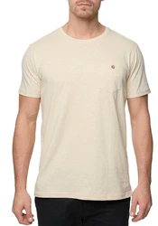 Indicode Rundhalsshirt INGiuse Khaki/Beige