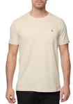 Indicode Rundhalsshirt INGiuse Khaki/Beige
