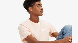 Levi's T-Shirt Khaki/Weiß/Creme/Rosa/Beige/Orange