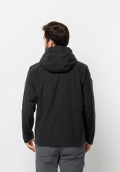 Jack Wolfskin Funktionsjacke ROBURY 2L JKT Dunkelgrau/Dunkelblau/Grau/Schwarz