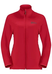Jack Wolfskin Fleecejacke BAISELBERG FZ Rot/Rosa/Dunkelrot