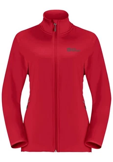 Jack Wolfskin Fleecejacke BAISELBERG FZ Rot/Rosa/Dunkelrot