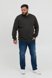 Blend Strickpullover BLEND BHBLars Dunkelgrau/Grau