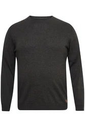 Blend Strickpullover BLEND BHBLars Dunkelgrau/Grau