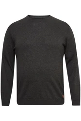 Blend Strickpullover BLEND BHBLars Dunkelgrau/Grau