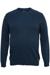 Blend Strickpullover BLEND BHBLars Dunkelblau/Blau