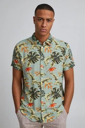 Blend Hawaiihemd BHGawai Rot/Türkis/Blau/Beige/Khaki/Gelb