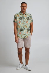 Blend Hawaiihemd BHGawai Rot/Türkis/Blau/Beige/Khaki/Gelb