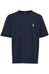 11 Project T-Shirt PRJust Dunkelblau/Hellblau/Blau