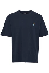 11 Project T-Shirt PRJust Dunkelblau/Hellblau/Blau