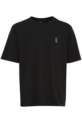 11 Project T-Shirt PRJust Schwarz/Dunkelgrau