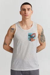 Blend Tanktop BHTroppo Hellblau/Hellgrau/Grau/Braun