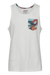 Blend Tanktop BHTroppo Hellblau/Hellgrau/Grau/Braun