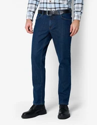EUREX by BRAX 5-Pocket Jeans Style CARLOS Dunkelblau/Hellblau/Blau