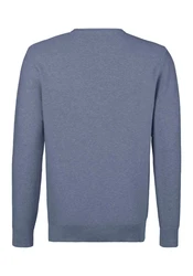 AUTHENTIC LE JOGGER Strickpullover Rundhalspullover Grau/Dunkelblau/Hellblau/Blau