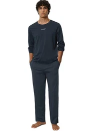 Langarmshirt mit Langarm und Logoprgung