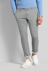 bugatti Chinohose Grau/Hellgrau