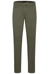 bugatti Chinohose Khaki/Dunkelgrün