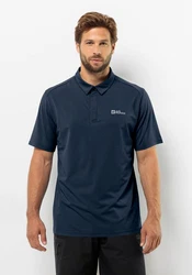 Jack Wolfskin Poloshirt DELGAMI POLO Dunkelblau/Blau