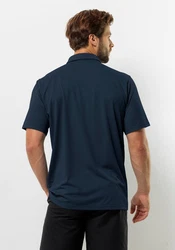 Jack Wolfskin Poloshirt DELGAMI POLO Dunkelblau/Blau