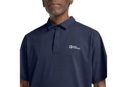 Jack Wolfskin Poloshirt DELGAMI POLO Dunkelblau/Blau
