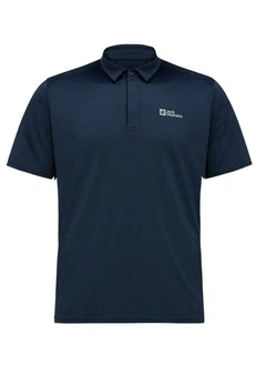 Jack Wolfskin Poloshirt DELGAMI POLO Dunkelblau/Blau