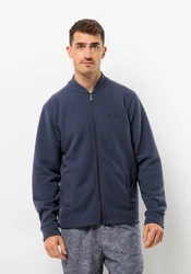 Jack Wolfskin Fleecejacke LIGHT CURL JKT Dunkelblau/Hellblau/Blau