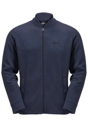 Jack Wolfskin Fleecejacke LIGHT CURL JKT Dunkelblau/Hellblau/Blau